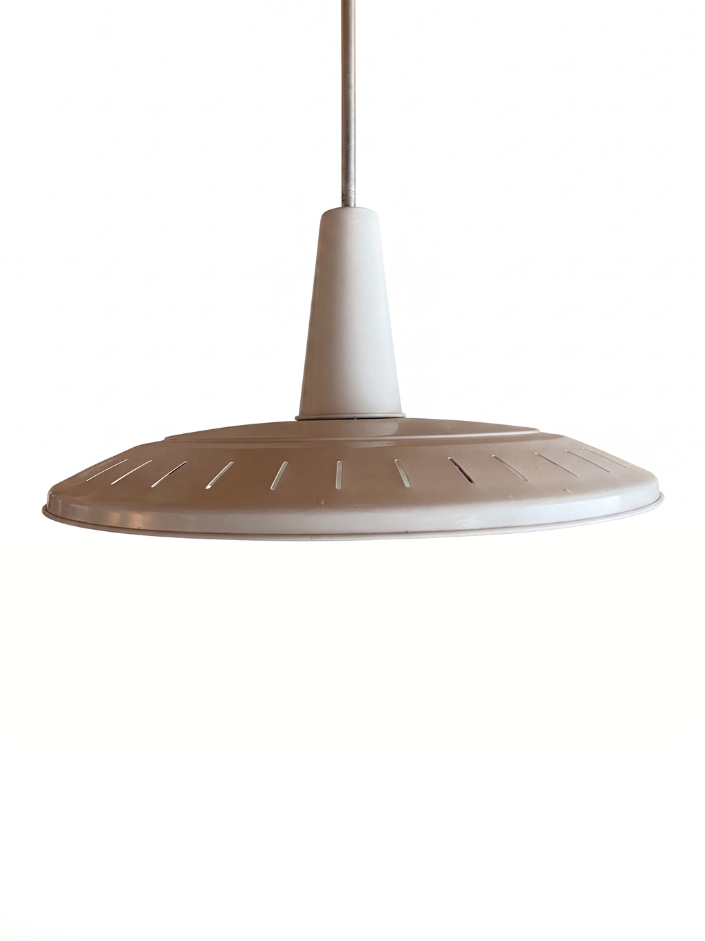 Vintage UFO-style pendant lamp