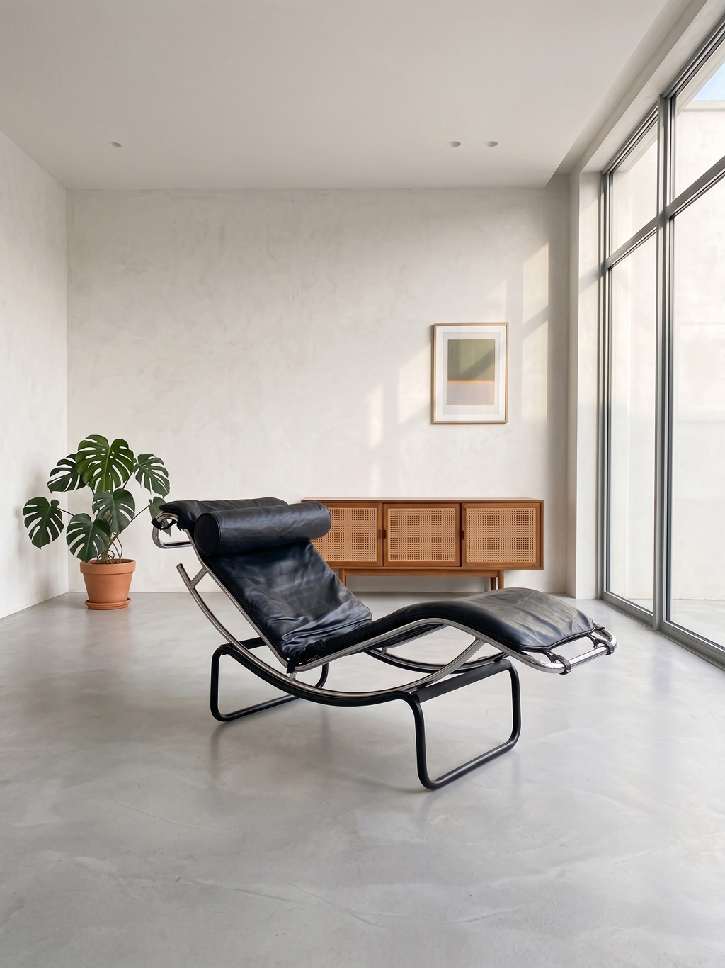 Cassina LC4 style lounge chair