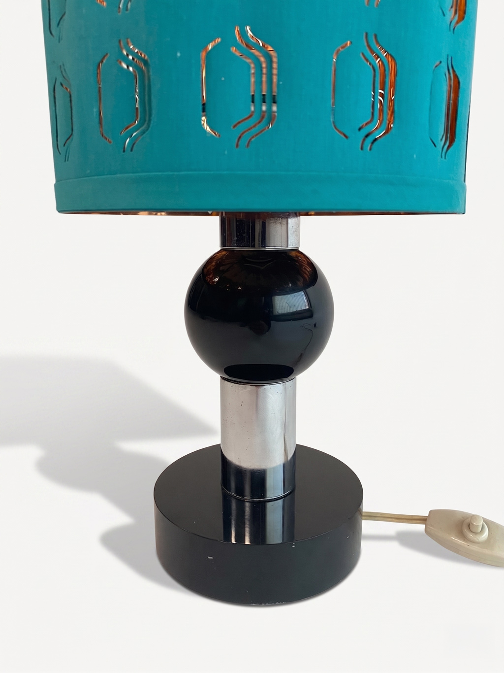 Vintage 1970s Space Age table lamp