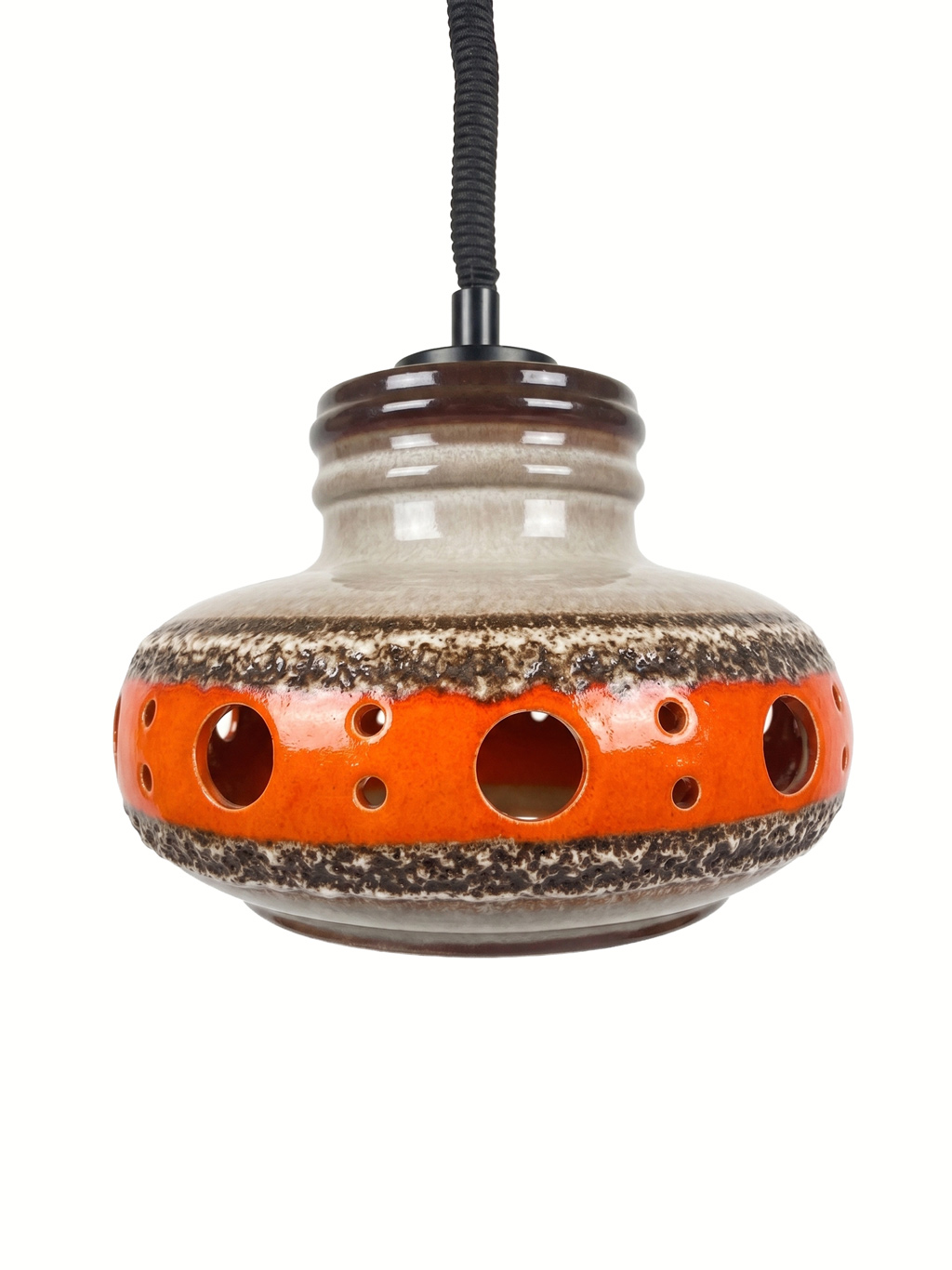 Vintage Fat Lava ceramic pendant Lamp