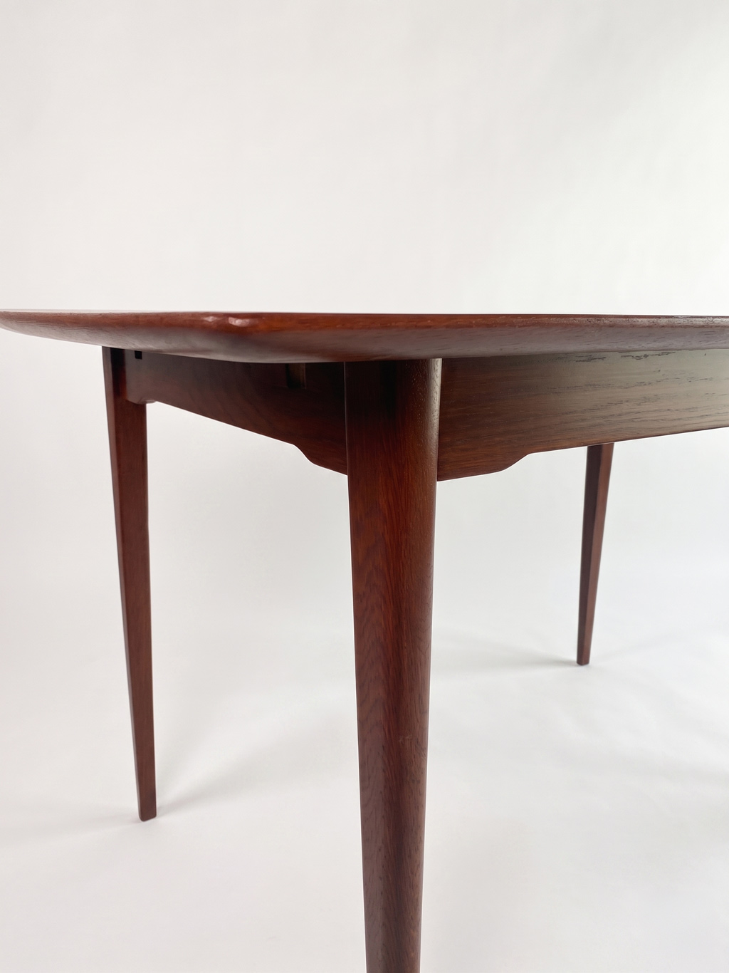 Vintage Scandinavian Mid-Century Modern extendable dining table