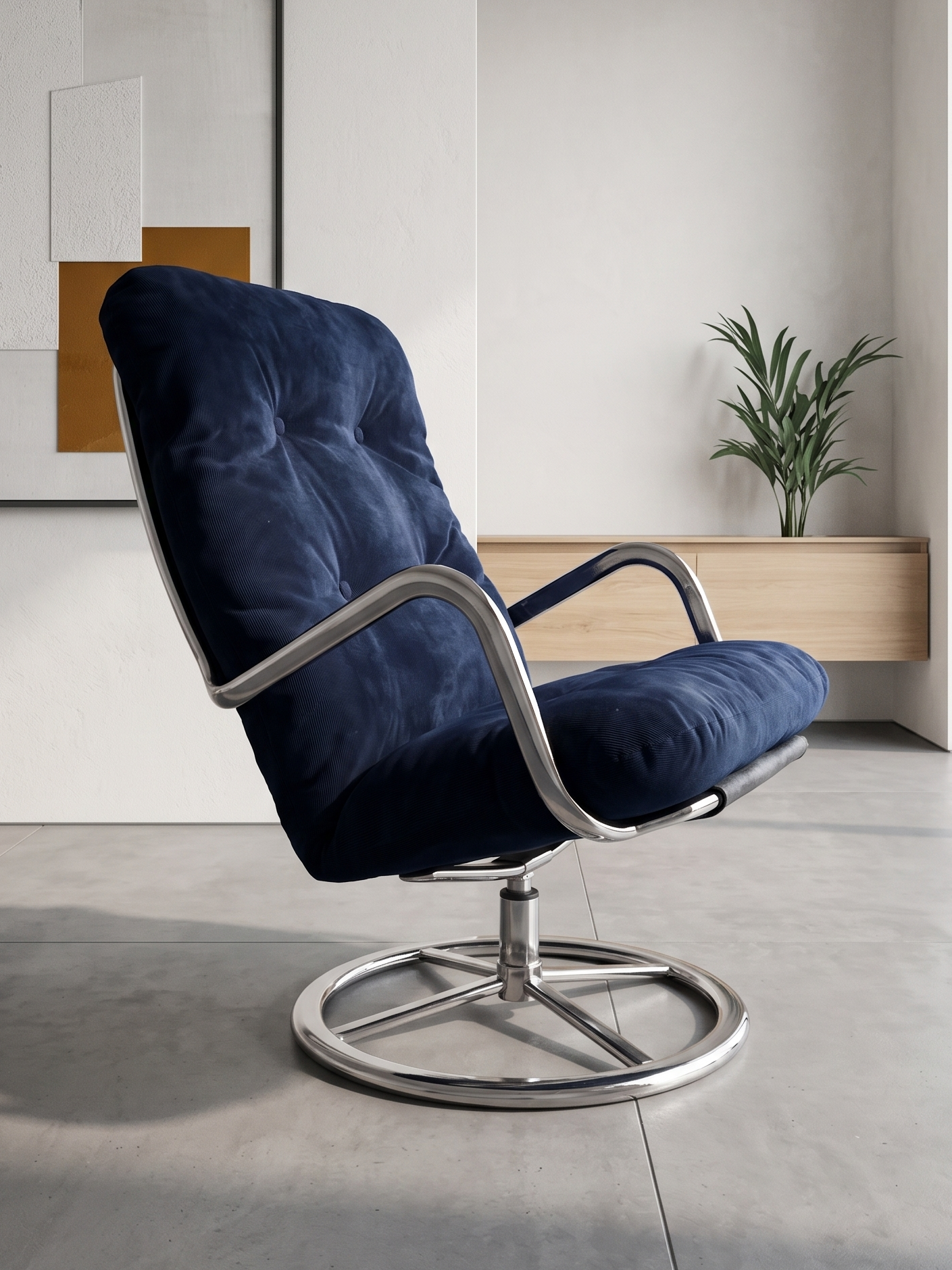 Vintage swivel chair - SMEDSTA