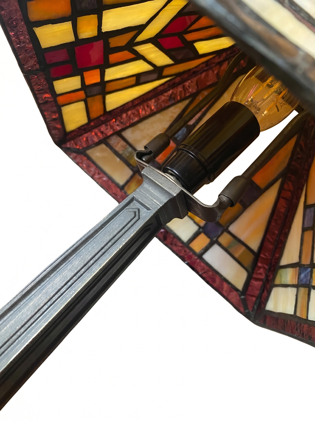 Vintage Tiffany-style lamp